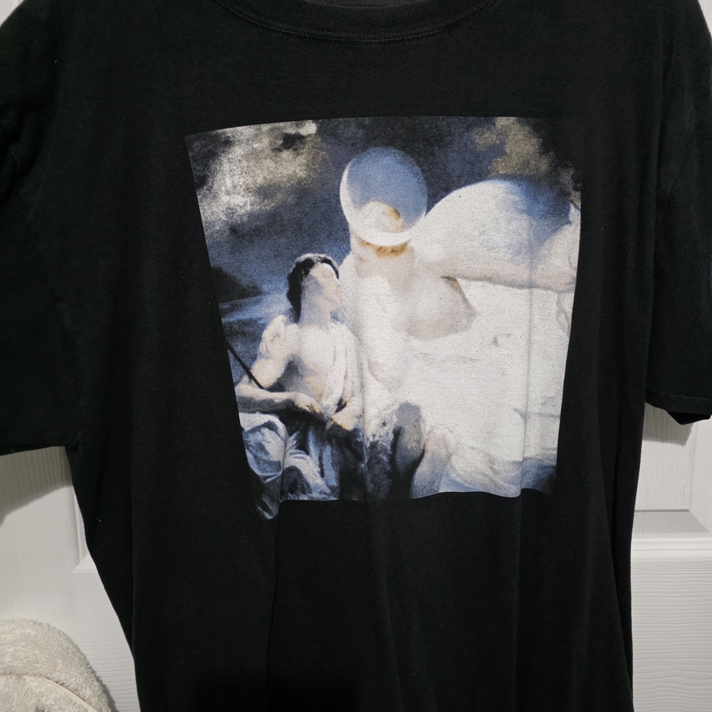 Revenge Clothing Black Graphic Dress Shirt